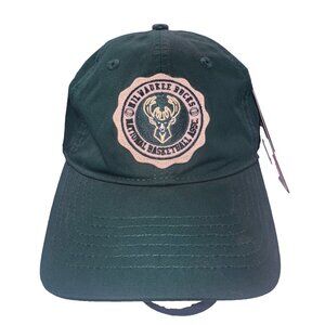 Pro Standard Milwaukee Bucks Hat Cap Strapback Green NBA Basketball NWT